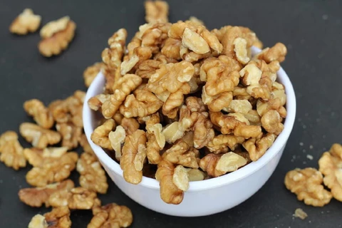 Walnut pieces